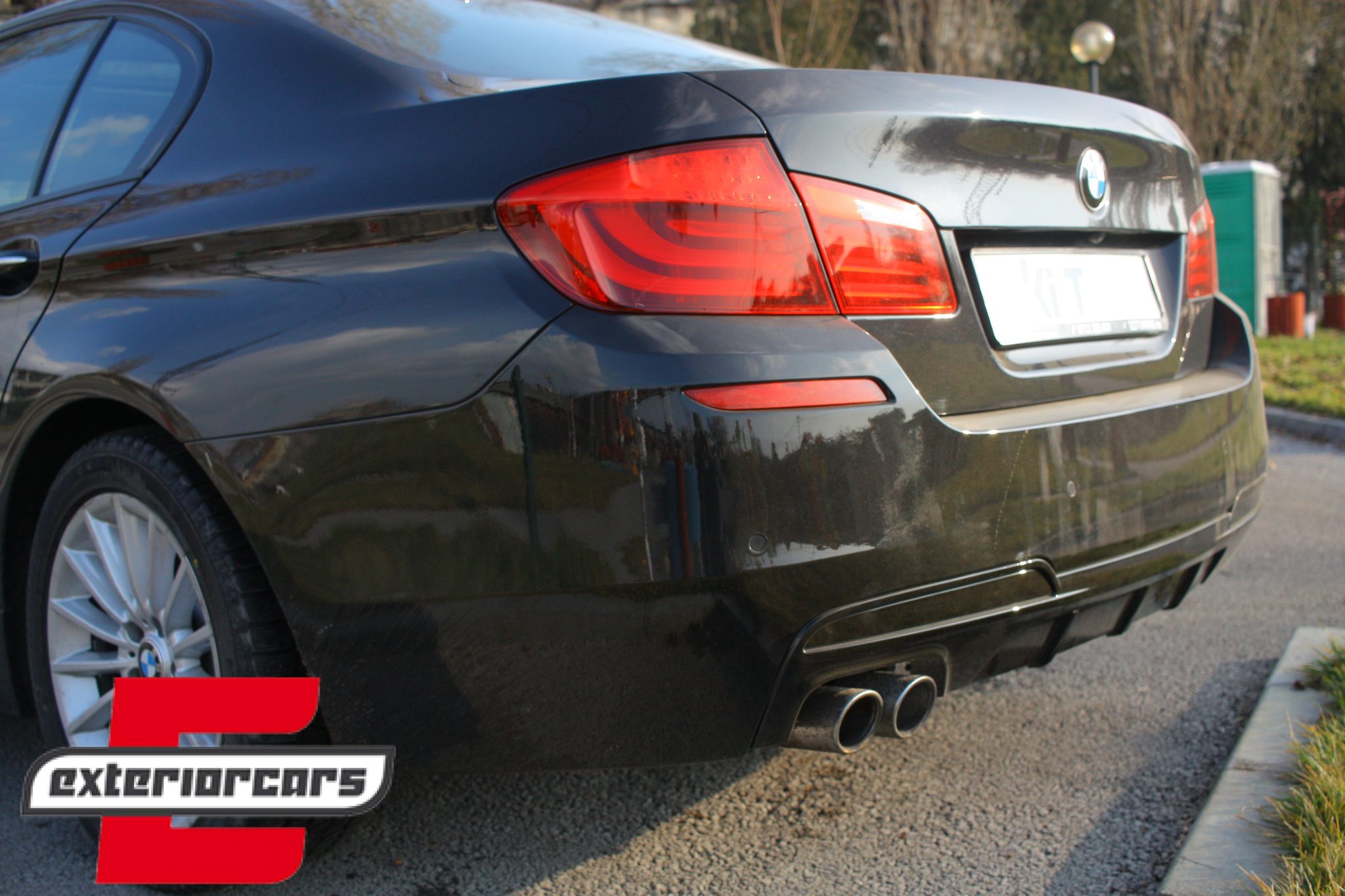 Difuzor zraka M-Performance dizajn (mat crna) / BMW serije 5 F10 F11 limuzina karavan (2011-2017) - Slika 13