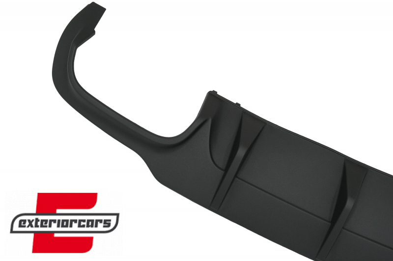 Difuzor zraka C63 AMG dizajn (mat crna) / Mercedes C-klasa W204 C204 AMG Sport Line (2011-2014) Limuzina Coupe - Slika 5