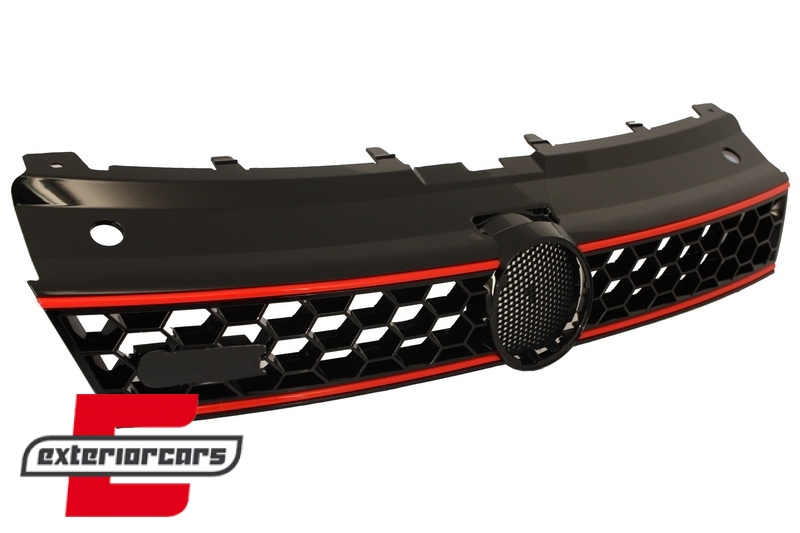 Prednja maska GTI dizajn (crna) / VW Polo 6R (2009-2014) - Slika 2