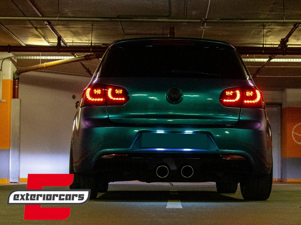 Full LED stražnja svjetla R20 dizajn (crvena/smoke) / VW Golf 6 VI (2008-2013) - Slika 12