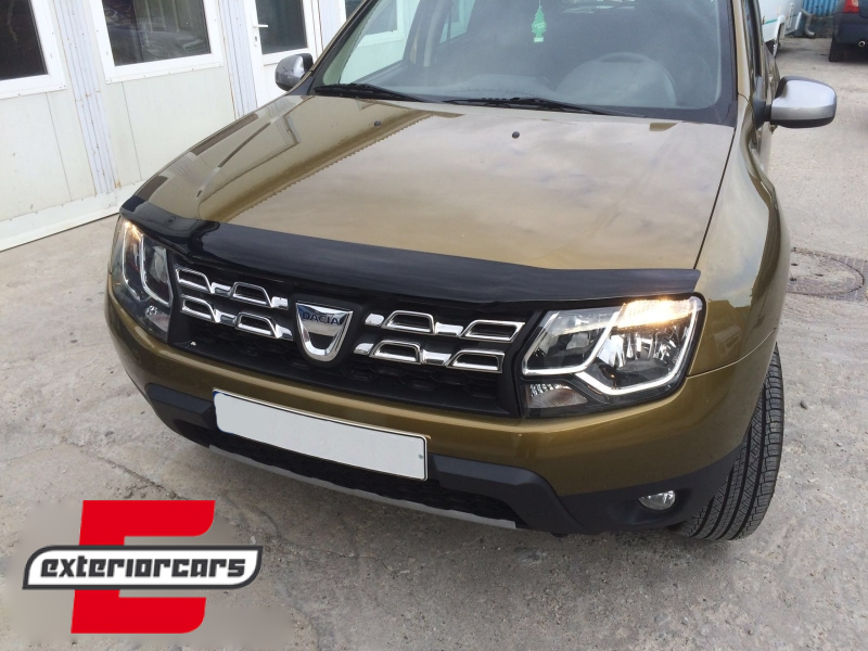 Zaštita haube (piano crna) / Nissan Terrano (2014-) Dacia Duster (2009-) - Slika 6