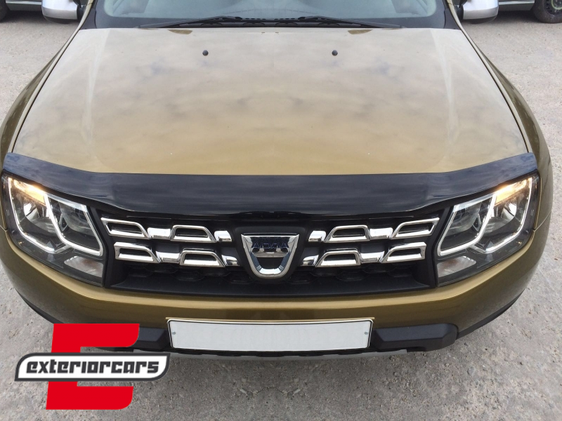 Zaštita haube (piano crna) / Nissan Terrano (2014-) Dacia Duster (2009-) - Slika 5