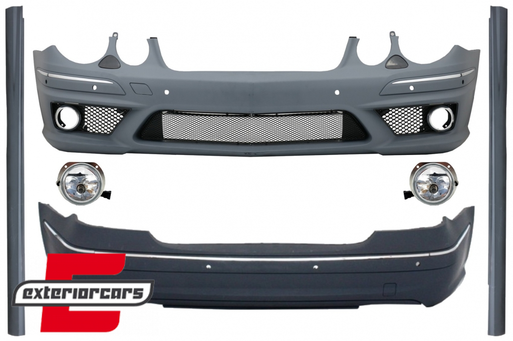 Bodykit E63 AMG dizajn (PDC) / Mercedes E-klasa W211 (2002-2009)