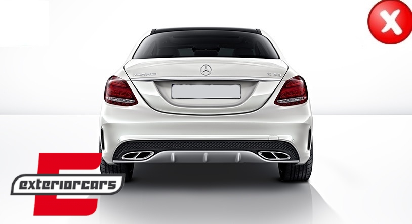 Difuzor zraka C63 AMG dizajn / Mercedes C-klasa W205 S205 Standard (2014-2018) - Slika 6