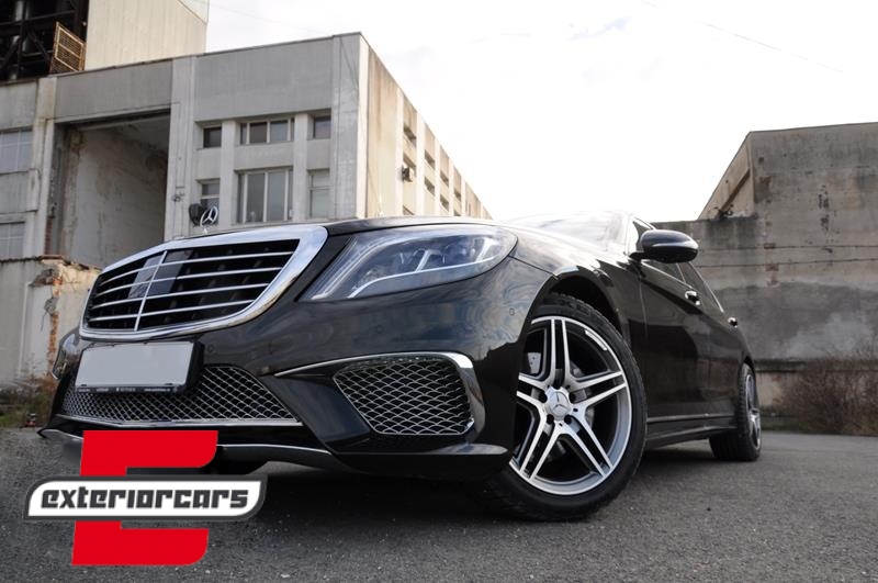 Bodykit & nastavci auspuha S65 AMG dizajn / Mercedes W222 S-klasa (2013-07.2017) - Slika 15