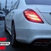 Zadnji branik & nastavci auspuha S63 AMG dizajn / Mercedes S-klasa W222 (2013-06.2017) - Slika 11
