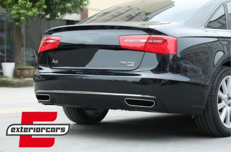 Difuzor zraka & nastavci auspuha W12 Facelift dizajn / Audi A6 4G (2010-2014) - Slika 15