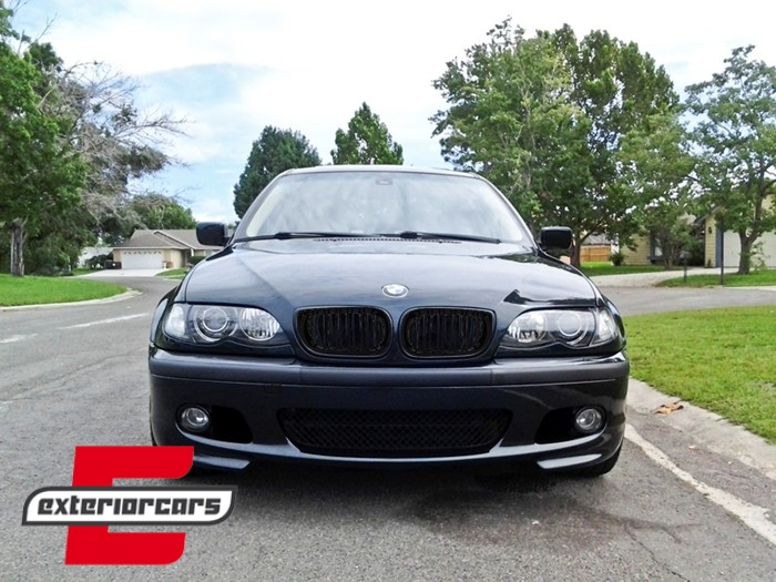 Prednja maska M3 dizajn (piano crna) / BMW serije 3 E46 Facelift (10.2001-2005) - Slika 5