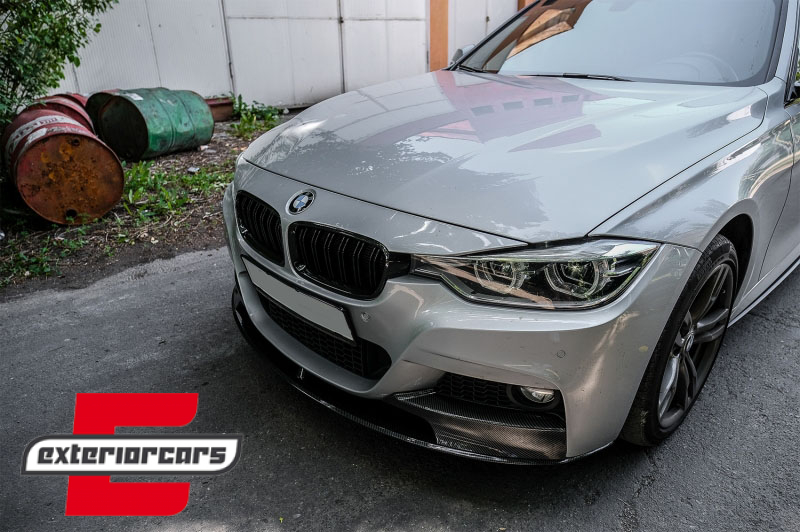 Prednji splitter M-Performance dizajn (carbon look) / BMW serije 3 F30 F31 (2011-2019) - Slika 10
