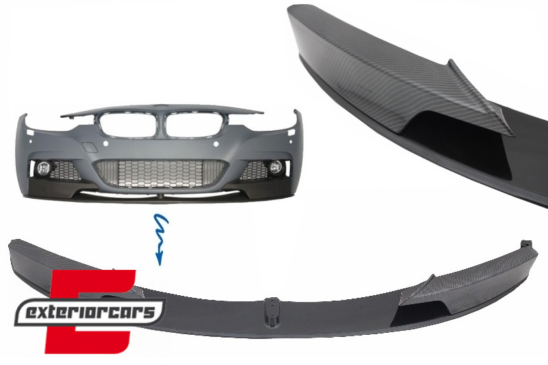 Prednji splitter M-Performance dizajn (carbon look) / BMW serije 3 F30 F31 (2011-2019) - Slika 9