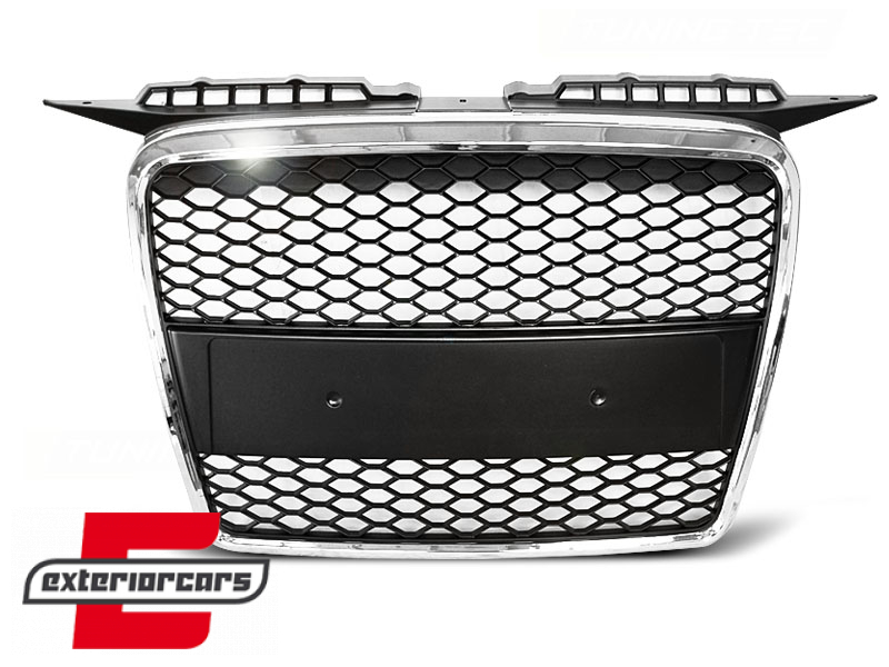 Prednja maska RS3 dizajn (chrome/mat crna) / Audi A3 8P 8PA (2004-2007)