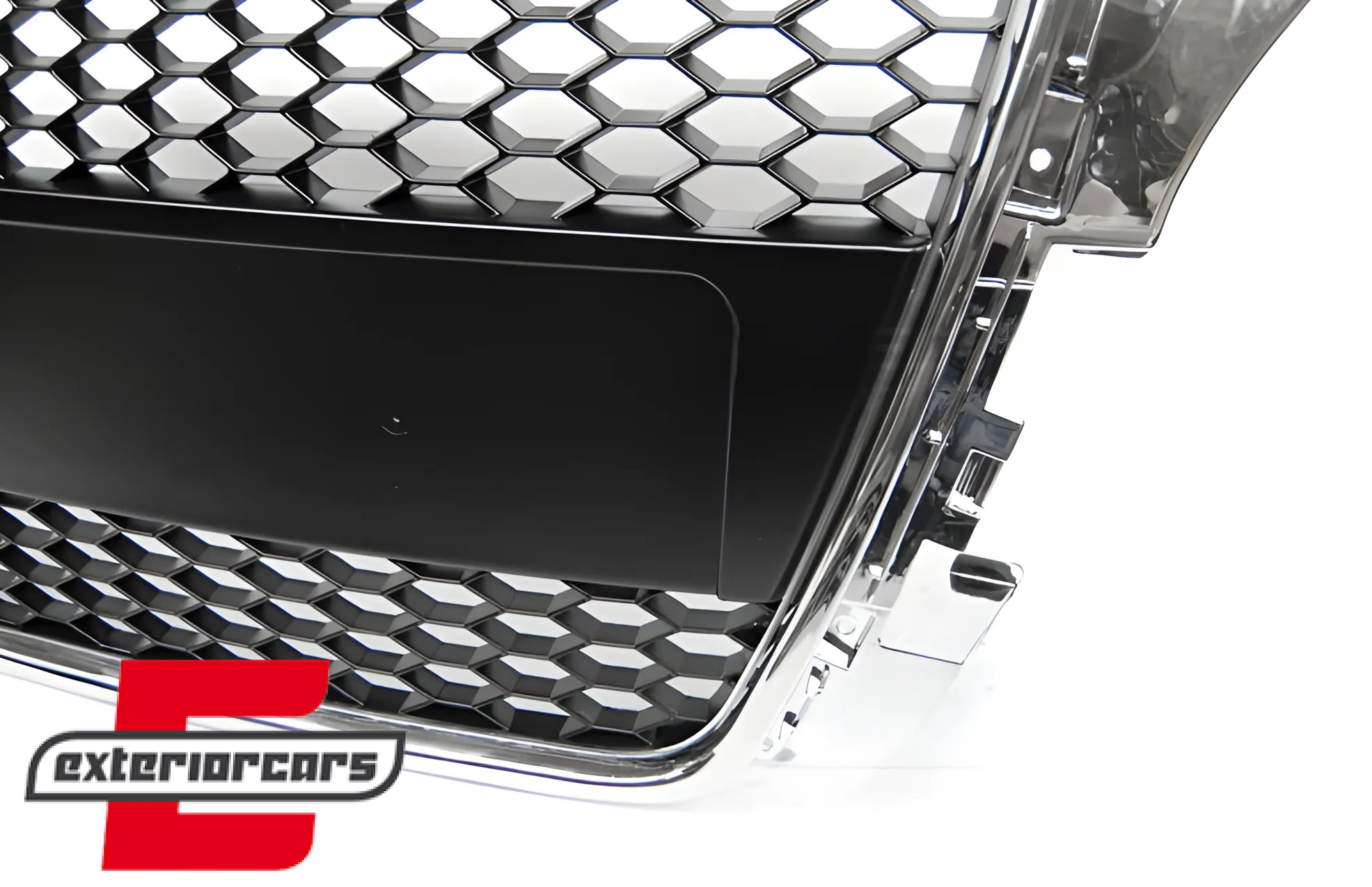 Prednja maska RS3 dizajn (chrome/crna) / Audi A3 S3 8P Facelift (2007-2012) - Slika 3