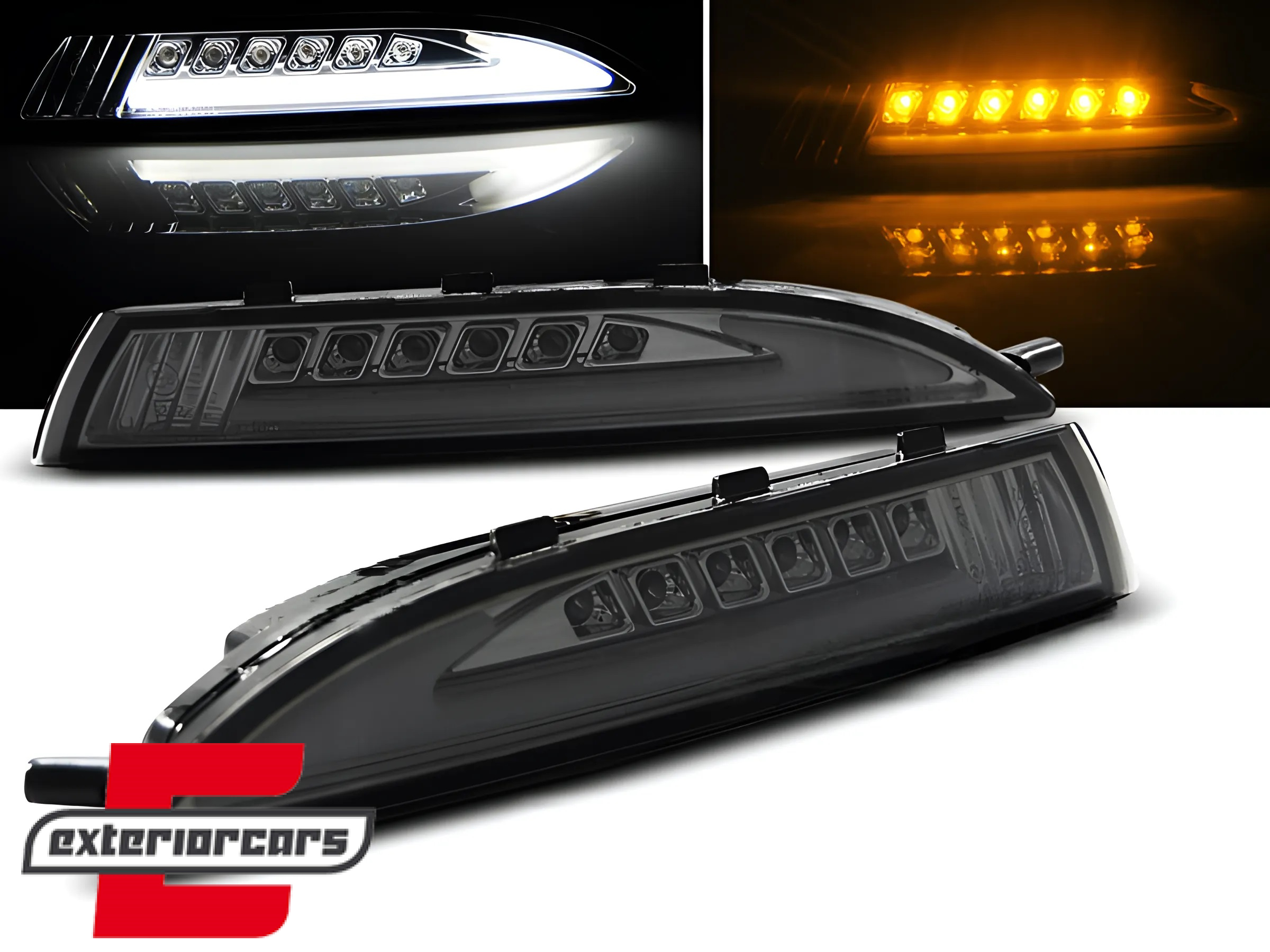 LED prednji žmigavci sa pozicijskim svjetlom (smoke) / VW Scirocco III (2008-2014)