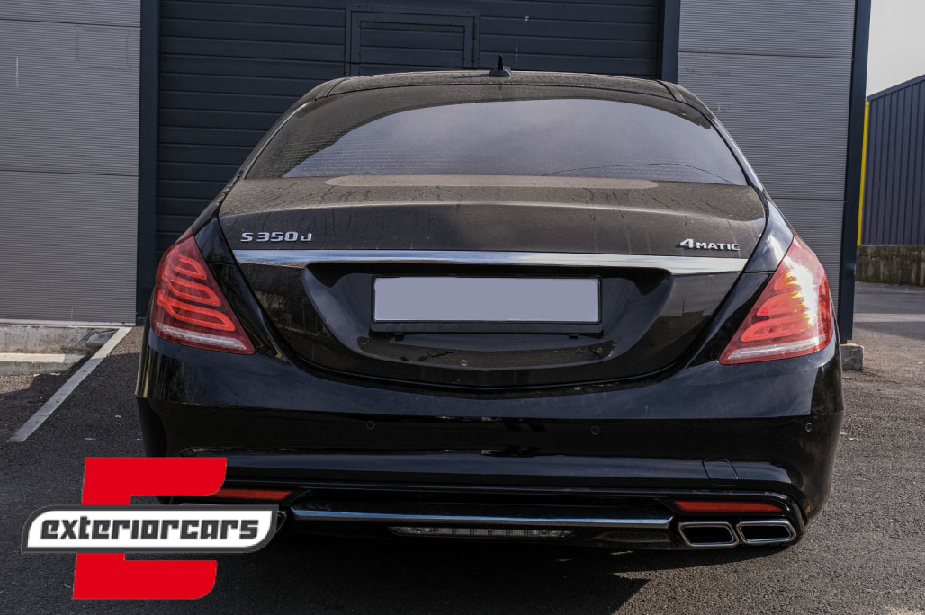 Nastavci auspuha AMG dizajn / Mercedes S-klasa W222 E-klasa W212 S212 Facelift CLS W218 SL-klasa R231 - Slika 13