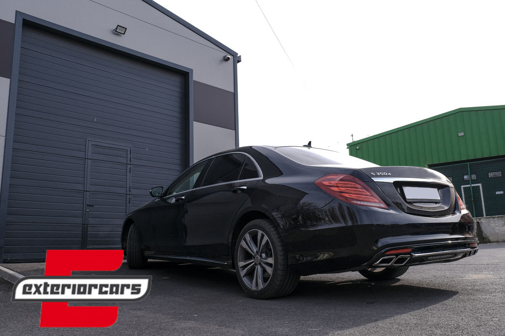 Nastavci auspuha AMG dizajn / Mercedes S-klasa W222 E-klasa W212 S212 Facelift CLS W218 SL-klasa R231 - Slika 14