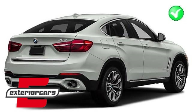 Difuzor zraka & nastavci auspuha V8 M paket dizajn / BMW X6 F16 (2014-2019) - Slika 17