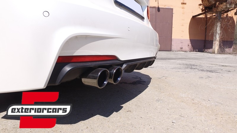 Nastavci auspuha M-Power dizajn (chrome) / BMW serije 3 E46 E90 E92 E93 F30 F31 serije 4 F32 F33 F36 serije 5 E60 F10 F11 G30 serije 6 F06 F12 F13 M3 M5 - Slika 6