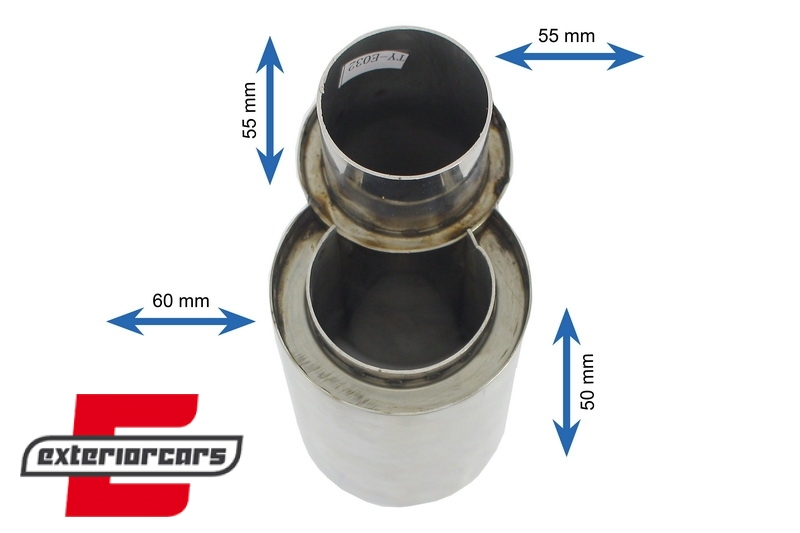 Nastavci auspuha Turbo dizajn / PORSCHE Carrera 911 996 997 (1997-2008) - Slika 8