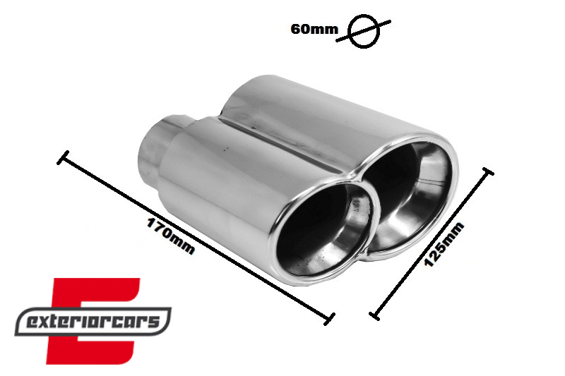 Nastavci auspuha Turbo dizajn / PORSCHE Carrera 911 996 997 (1997-2008) - Slika 6