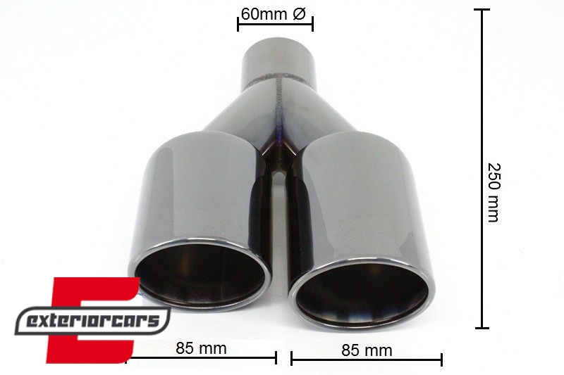 Nastavci auspuha M-Power dizajn (chrome) / BMW serije 3 E46 E90 E92 E93 F30 F31 serije 4 F32 F33 F36 serije 5 E60 F10 F11 G30 serije 6 F06 F12 F13 M3 M5 - Slika 4