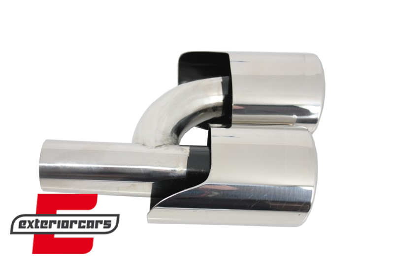 Nastavci auspuha AMG dizajn (chrome) / Mercedes C-klasa E-klasa S-klasa CLS SL SLK W204 W211 W221 W219 - Slika 4