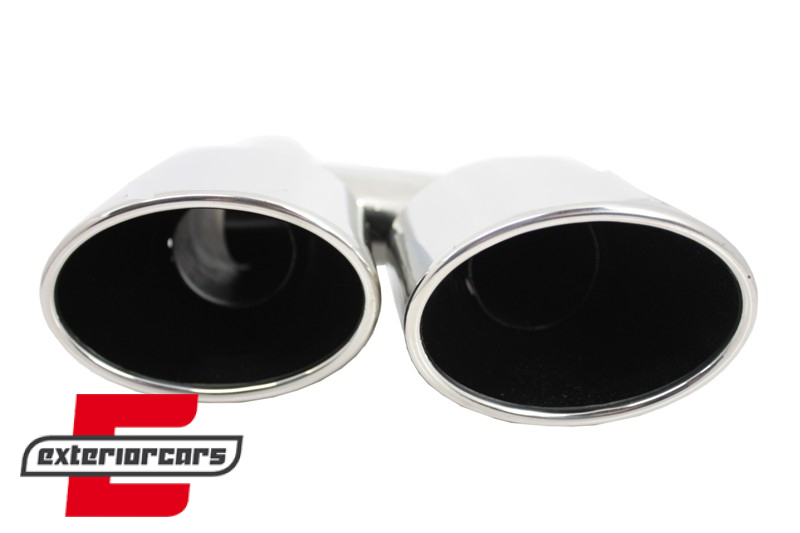 Nastavci auspuha AMG dizajn (chrome) / Mercedes C-klasa E-klasa S-klasa CLS SL SLK W204 W211 W221 W219 - Slika 3