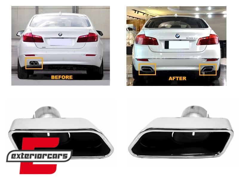 Nastavci auspuha 550i V8 LCI dizajn / BMW serije 5 F10 F11 F18 limuzina karavan (2010-2017) - Slika 9