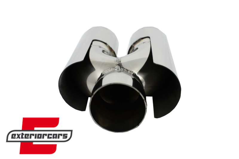 Nastavci auspuha Ac Schnitzer dizajn (chrome) / BMW E60 E90 E92 E93 F10 F30 M3 M5 M6 - Slika 4