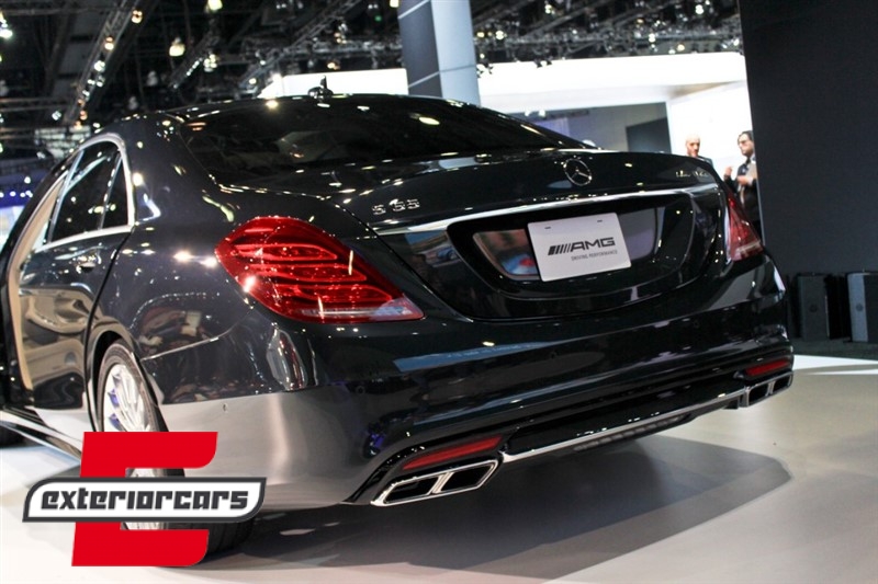 Nastavci auspuha AMG dizajn (chrome) / MERCEDES Benz S-klasa W222 E-klasa W212 S212 Facelift CLS W218 SL-klasa R231 E63 S65 SL65 - Slika 11