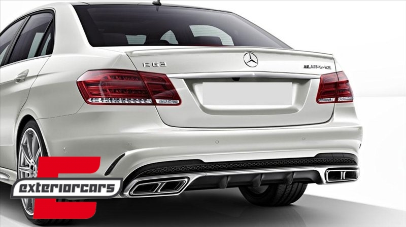 Nastavci auspuha AMG dizajn (chrome) / MERCEDES Benz S-klasa W222 E-klasa W212 S212 Facelift CLS W218 SL-klasa R231 E63 S65 SL65 - Slika 9