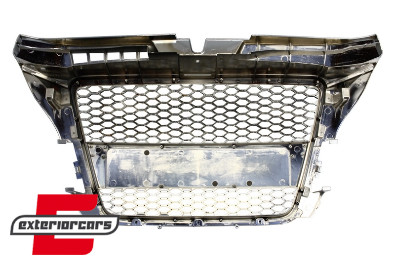 Prednja maska RS3 dizajn (chrome/crna) / Audi A3 S3 8P Facelift (2007-2012) - Slika 4