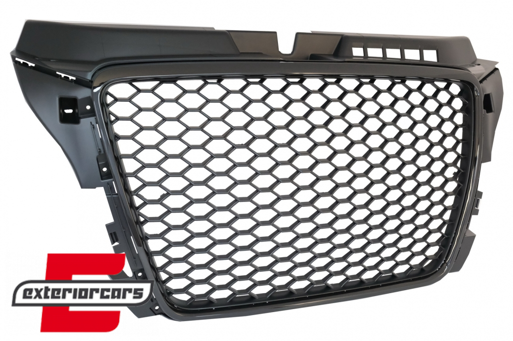 Prednja maska RS3 dizajn (piano crna) / Audi A3 8P Facelift (2007-2012) - Slika 2