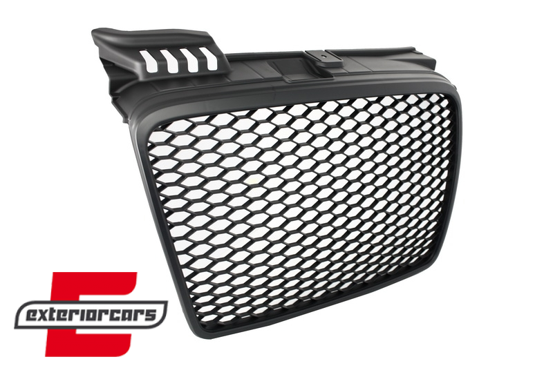 Prednja maska RS4 dizajn (mat crna) / Audi A4 B7 (2004-2008) - Slika 2