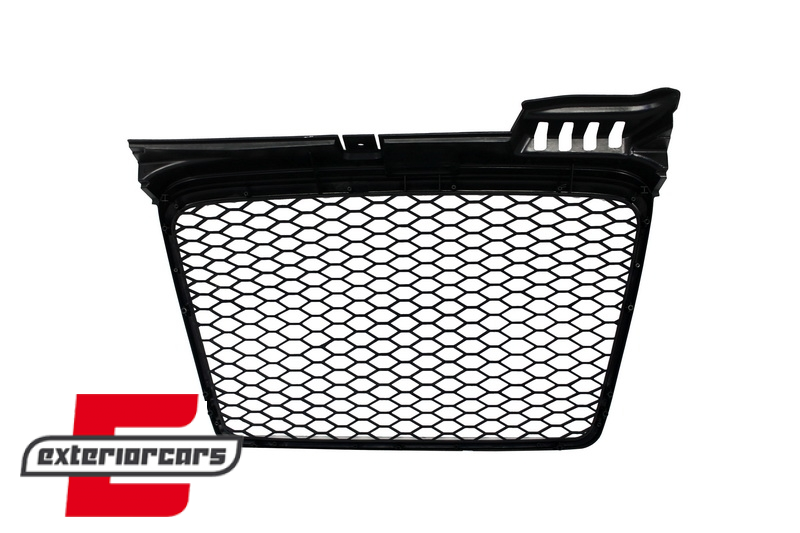 Prednja maska RS4 dizajn (mat crna) / Audi A4 B7 (2004-2008) - Slika 3