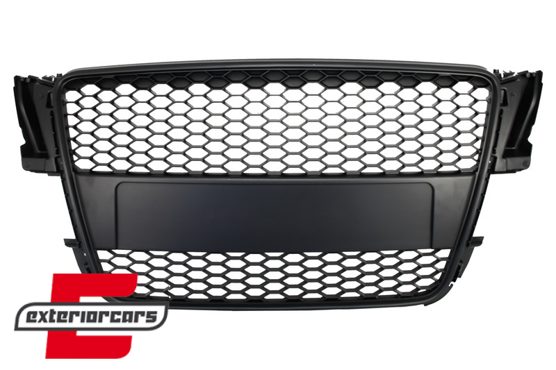 Prednja maska RS5 dizajn (mat crna) / Audi A5 S5 8T (2007-2011) - Slika 2