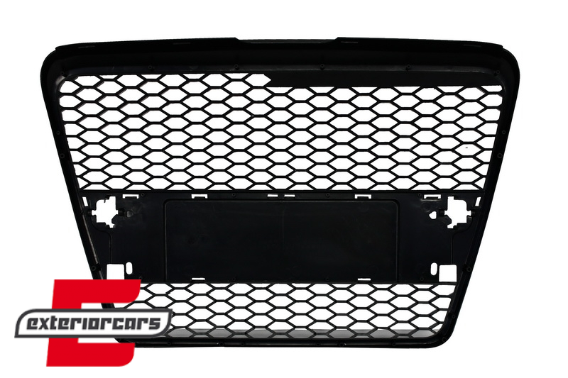 Prednja maska RS6 dizajn (piano crna) / Audi A6 4F 4F2 C6 (2004-2011) - Slika 4