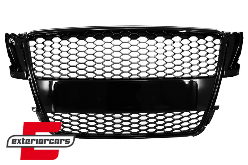 Prednja maska RS5 dizajn (piano crna) / Audi A5 S5 8T (2007-2011) - Slika 2