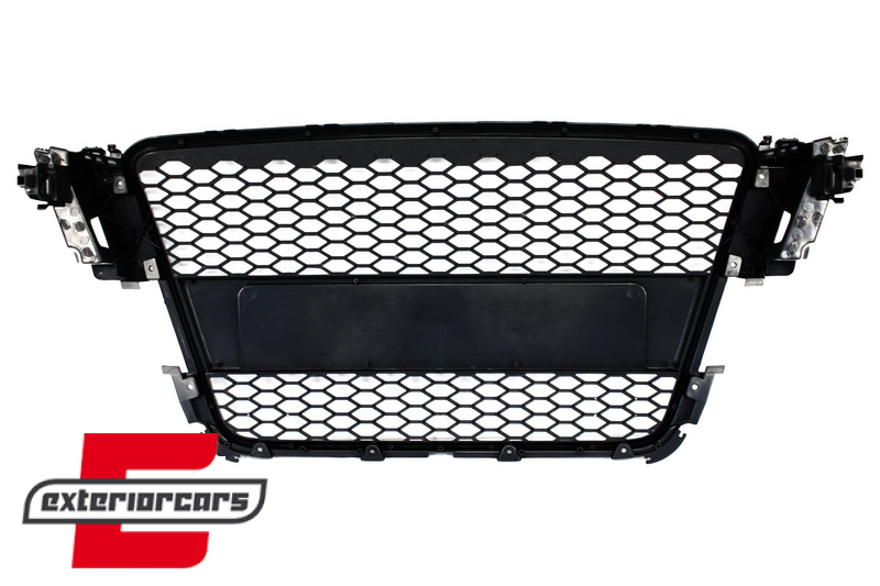 Prednja maska RS5 dizajn (piano crna) / Audi A5 S5 8T (2007-2011) - Slika 3