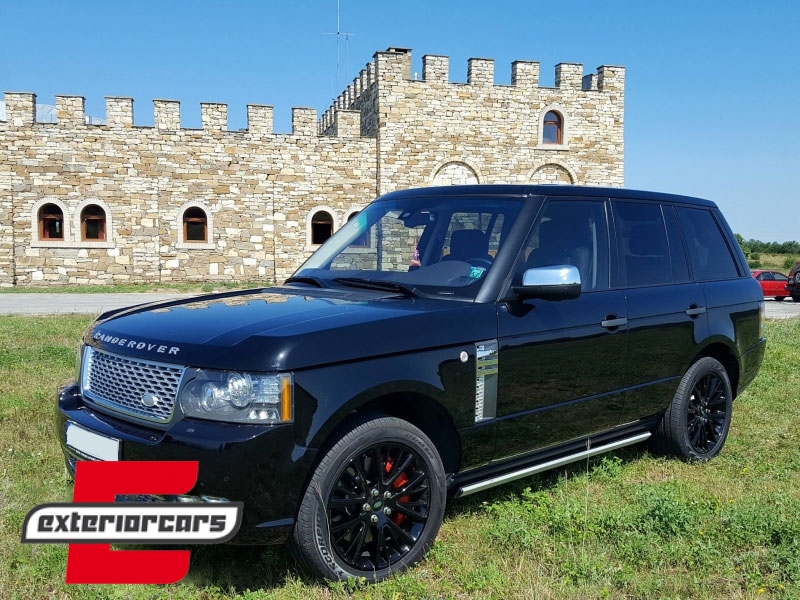Prednja maska & bočni otvori Autobiography Supercharged Edition (siva/srebrna) / Range Rover Vogue III L322 (2002-2005) - Slika 11