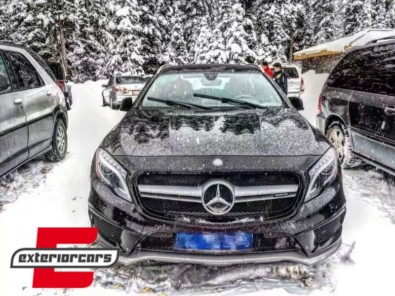 Bodykit & bočne stepenice GLA45 AMG dizajn / Mercedes GLA X156 (2014-2016) - Slika 21