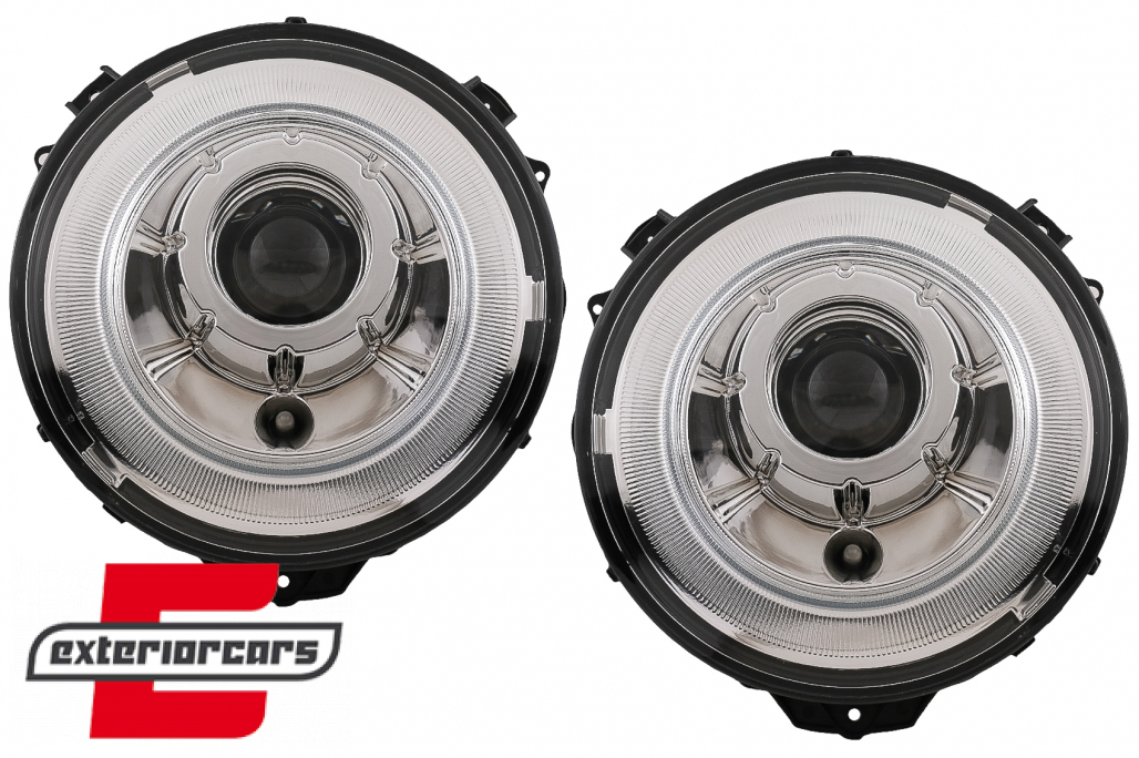 Prednji farovi Bi-Xenon OEM look (chrome) / Mercedes G-klasa W463 (2005-2017)