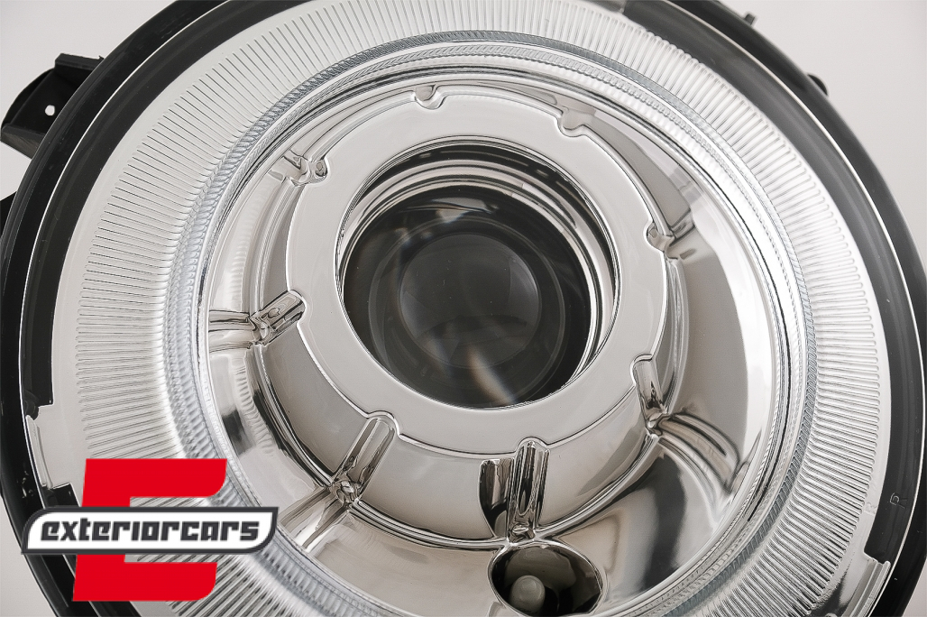 Prednji farovi Bi-Xenon OEM look (chrome) / Mercedes G-klasa W463 (2005-2017) - Slika 4