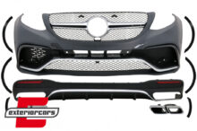 Bodykit AMG dizajn (crna/chrome) / Mercedes GLE W166 SUV (2015-2018)