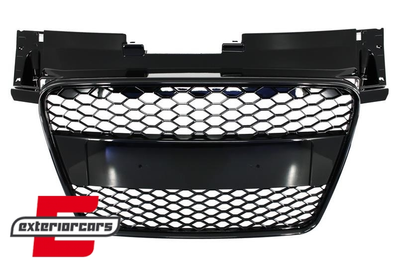 Prednja maska TTRS dizajn (piano crna) / Audi TT 8j (2006-2014) - Slika 2
