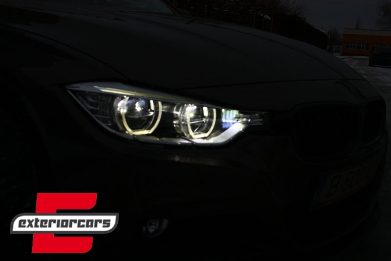 Full LED prednji farovi (chrome) / BMW serije 3 F30 F31 limuzina karavan (2015-2019) - Slika 17