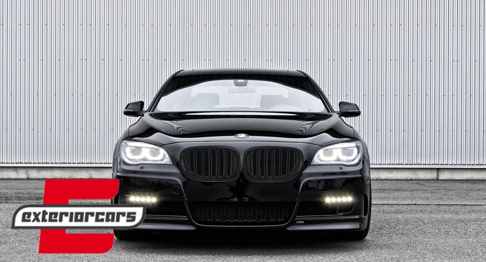 Prednja maska M-dizajn (piano crna) / BMW serije 7 F01 F02 F03 (2008-2015) - Slika 7