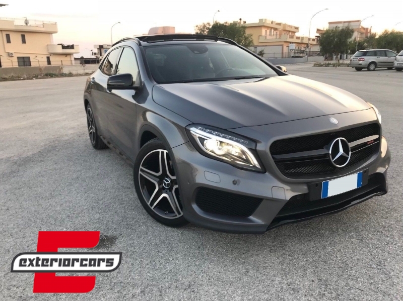 Prednja maska GLA45 AMG dizajn (piano crna) / Mercedes GLA klasa X156 (2014-2016) - Slika 5