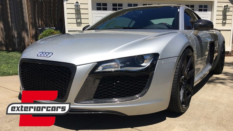 Prednja maska RS dizajn (piano crna) / Audi R8 (2007-2012) - Slika 6