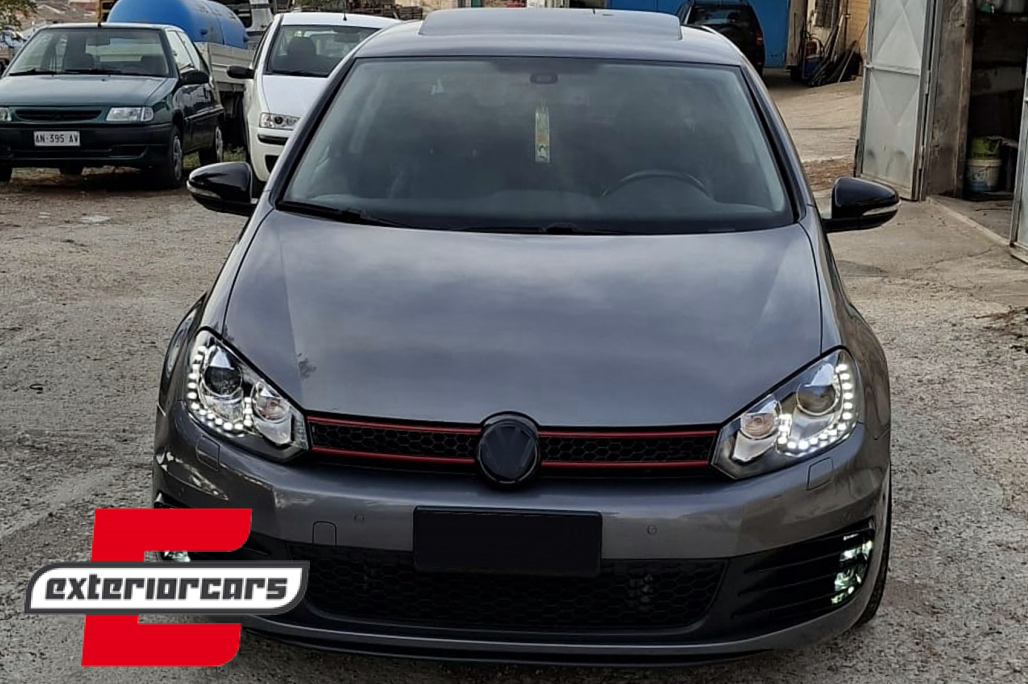 Prednji branik GTI dizajn & prednji nastavak branika (piano crna) / VW Golf VI 6 Hatchback Coupe (2008-2013) - Slika 16