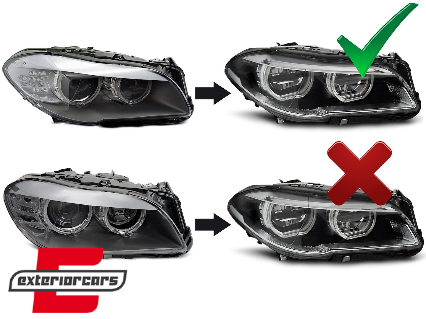 Full LED prednja svjetla / BMW serije 5 F10 F11 (2011-2013) - Slika 11